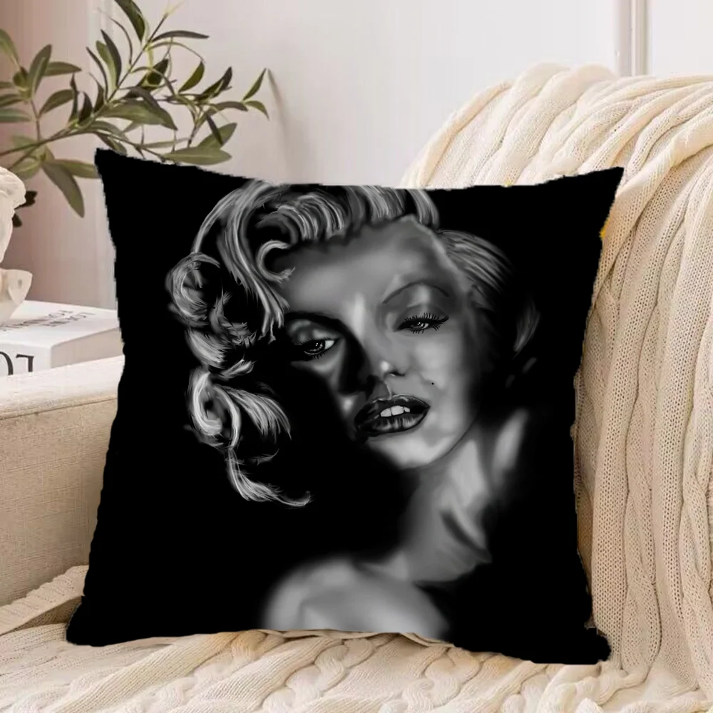 Marilyn Monroe Decorative Cushion Cover 45x45 Cushions Covers Home Sleeping Pillows Pillow Sofa 50x50 40*40 Pillowcase Textile