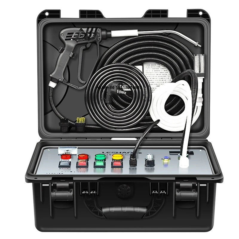 

Portable High Temperature and Pressure Commercial Steam Car Washer, Steam Pressure Adjustable Appliance Cleaning