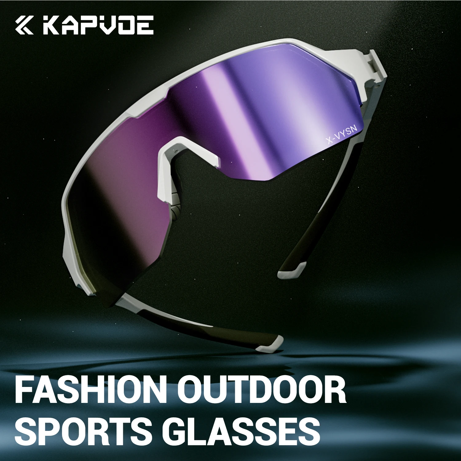 KAPVOE Outdoor Fietsen Zonnebril Mannen MTB Bril Fietsen UV400 Brillen Vrouwen Fiets Nieuwe Bergsport Wandelen Brillen