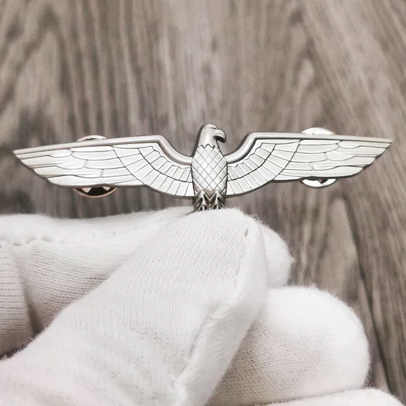 2024 Eagle Hat emblemat odznaka pamiątkowa broszka Medal Pin wysokiej jakości metalowy Medal Album noworoczne prezenty świąteczne