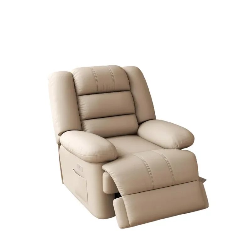 Multifunctional Space Saving First Class Sofa Cabin Small Apartment Single Electric Massage Sofa Sleepable Lazy Sofa