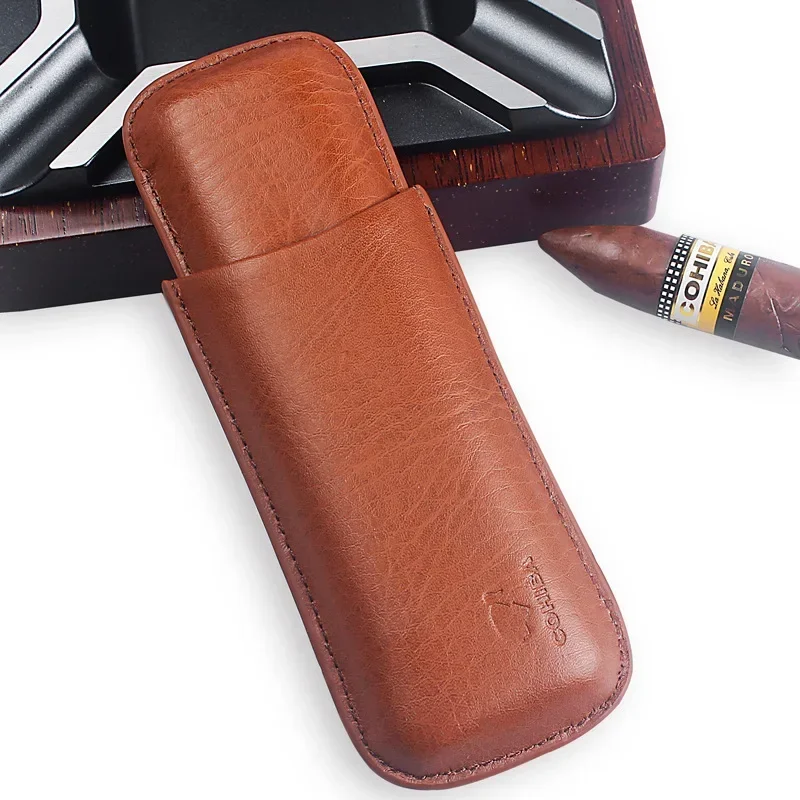 Travel Cigar Case Portable Humidor Bag Holder Load  Cigars Tube Men\'s Gift Gift Box/Gift Bag