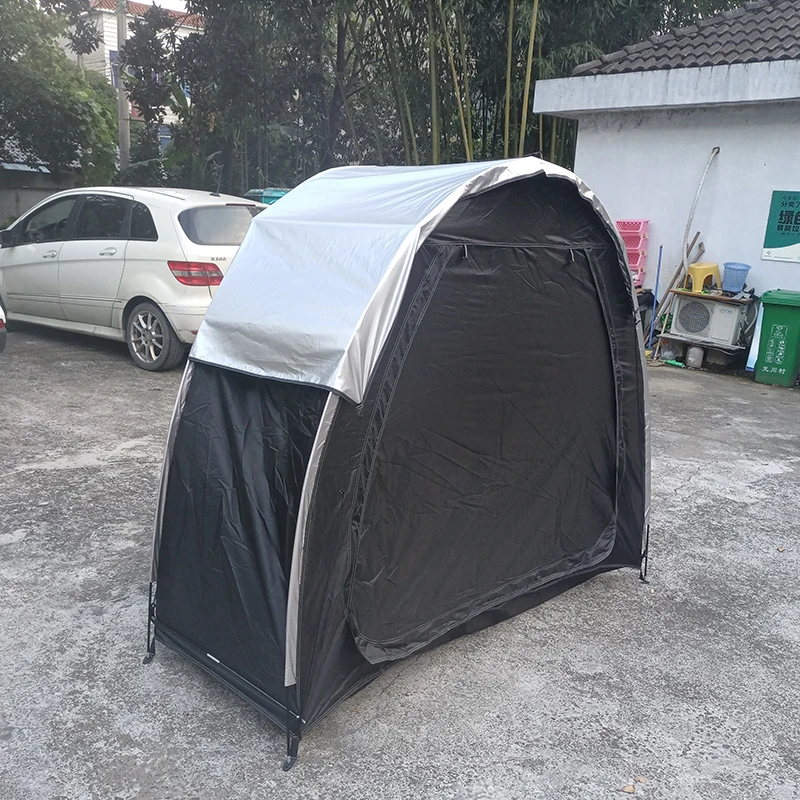 Bike Storage Tents Rain Cover, Enhanced Rain Protection, PU4000 Waterproof, Outdoor Bike Covers, Storage Shed, Garden Shelter