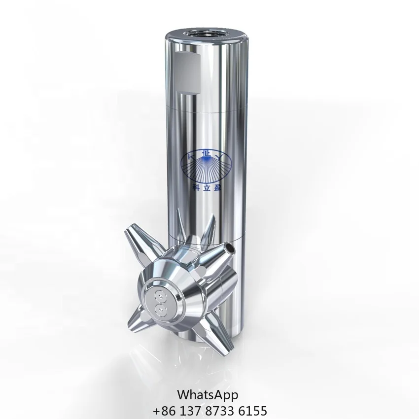 High Impact Water Tank Jet Nozzle For Chemical Tankers Cleaning,3D Rotary Orbital Tank Washer
