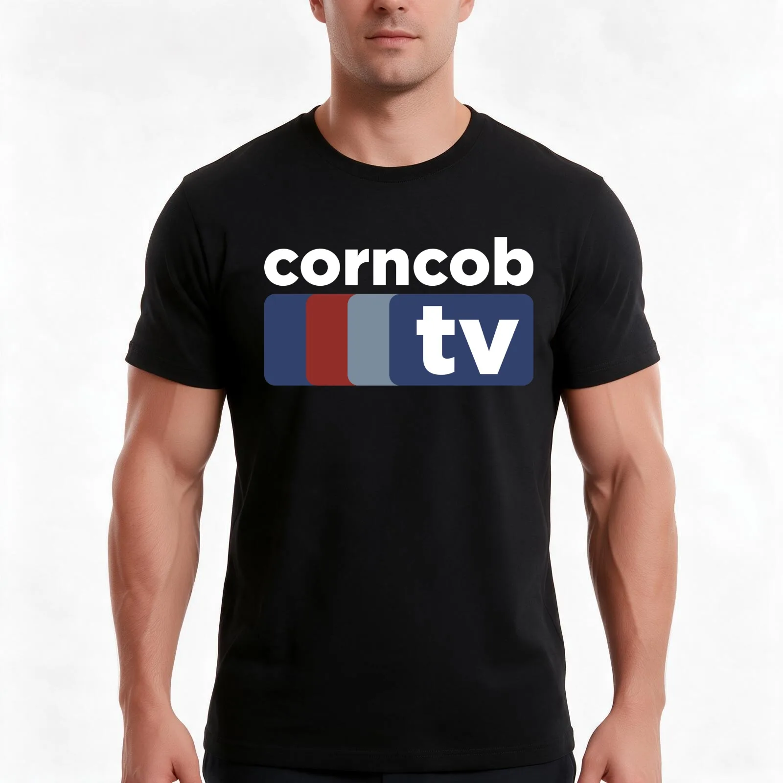 Corncob TV I Think You Should Leave Tim Robinson T-Shirt, Summer Casual Cotton Tee, Oversized Streetwear Tops, Unisex Men Women