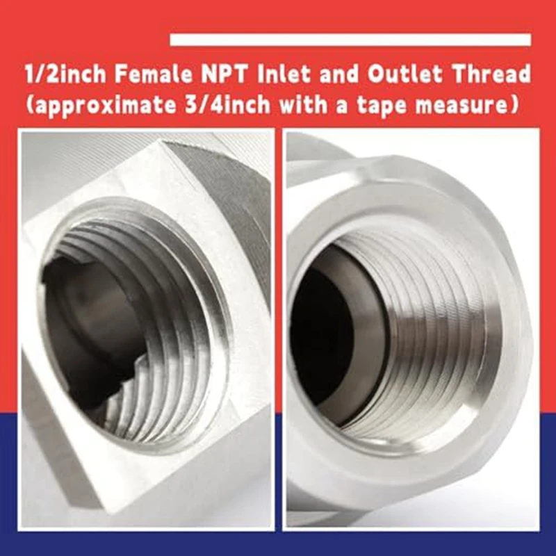 1/2In Hose Reel Swivel,5024-Ni-AL FXF Heavy Duty Steel Hose Reel Swivel With Grease Fitting For Industrial Rotary Unions image 3