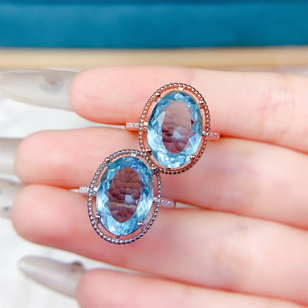 

Timeless Natural Topaz Silver Ring – Premium S925 Jewelry for Women Perfect Gift To Celebrate Love Success Joy