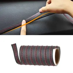 Self-adhesive Car Decorative Line Auto Parts Braided Strip Interior Decorative Strip Dashboard Sticker DIY Car Mouldings Trim
