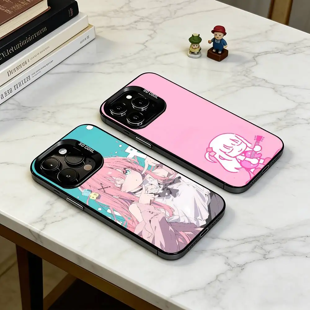 

B-Bocchi the Rock hitori goto Phone Case For iPhone 17,16,15,14,13,12,11 Plus,Pro Max,XS,Colorful Silver Black Cover