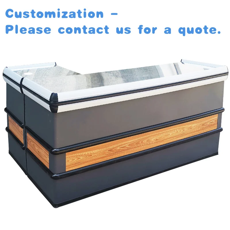 

custom.New Customized Innovative Product Best Selling Checkout Counter Grocery Store Shelves