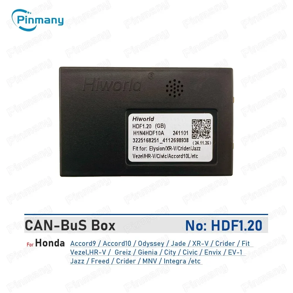 Car Android Radio Hiworld CAN Bus Adapter for For Honda XR-V