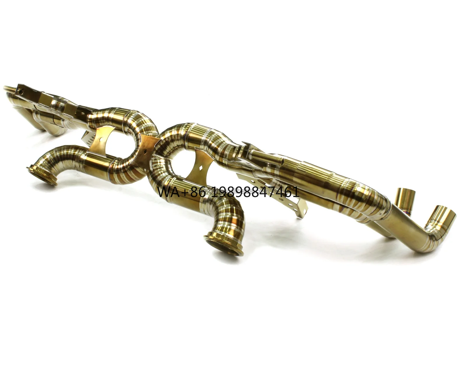 

titanium alloy exhaust catback for Audi R8 V10 5.2 2015-2017 exhaust catback