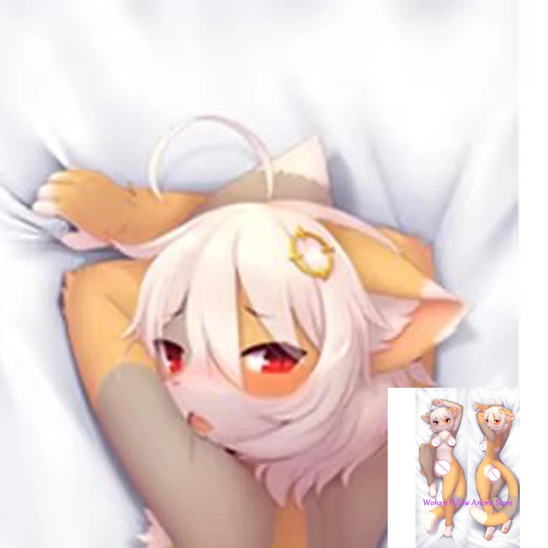

Dakimakura Anime Pillow Cover Arcanis Double Sided Print Life-size Halloween Christmas Decoration
