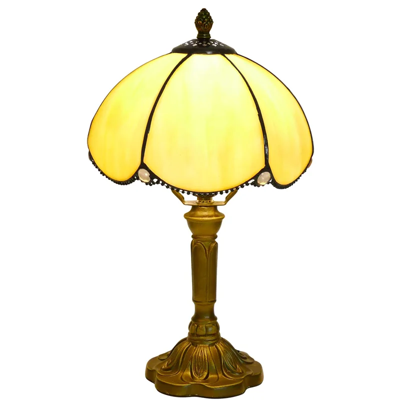 

Art glass simple modern Mediterranean bedroom living room bedside warm creative handmade