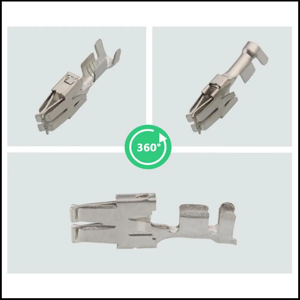 Imagem -03 - Impermeável Bronze Pin Cabo Soquete Novidades Energy Auto Connector Dj6218b-e6.3b 1000 Pcs