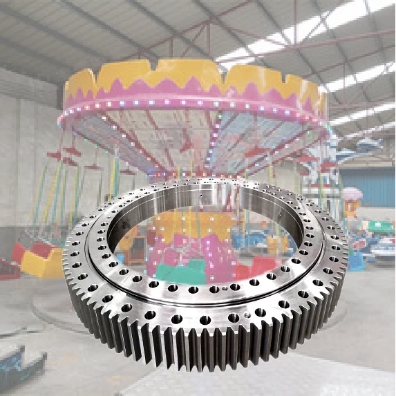 

China Factory Good Price High Load Carrying Slewing Bearing For Amusement Equipment Carousel