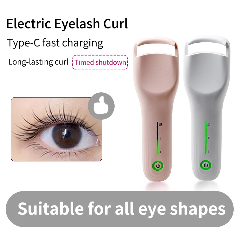 

electric heating eyelash curler, portable wide-angle constant temperature curling tool for both straightening and