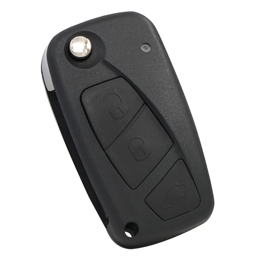 XNRKEY 2/3 Button Remote Car Key Megamos ID48 Chip 433Mhz For Fiat Bravo Linea Stilo Punto Ducato Ypsilon Daily Peugeot Boxer