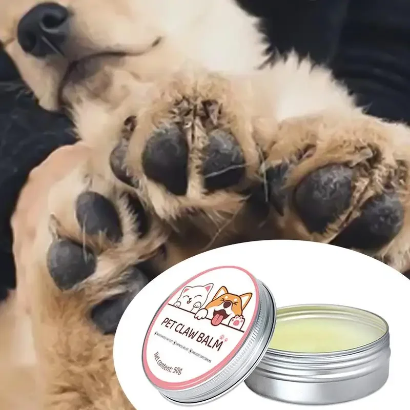 Dog Nose and Paw Balm Dog Paw Cream Cats Dogs Paw Protector Cream Pet Feet Moisturizer Pet Crack Feet Repair Pet Accessories