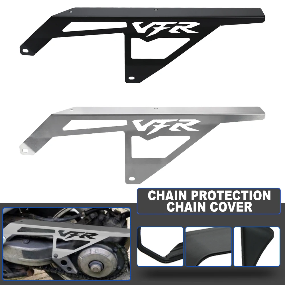 

For Honda VFR 750 VFR750 F1990-1997 1991 1992 1993 1994 995 1996 Motorcycle Chain Guard Cover Protection Aluminium Accessories