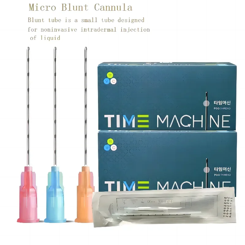 

50PCS Korea Disposable Fine Micro Blunt 14G 90MM 18G 22G 25G Blunt Tip Cannula Needle For Filler Hyaluronic accesorios