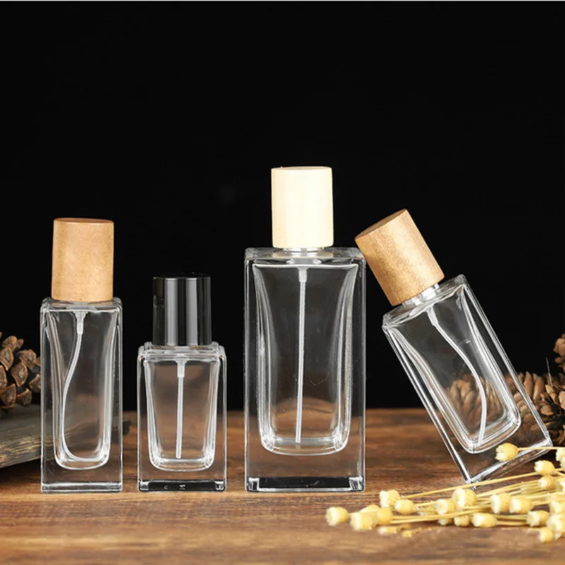 

30ml/50ml/100ml Premium Glass Perfume Bottles Empty Spray Bottles Crimp Nick Perfume Bottle Bayonet Bottle Atomizer