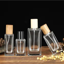 30ml/50ml/100ml Premium Glass Perfume Bottles Empty Spray Bottles Crimp Nick Perfume Bottle Bayonet Bottle Atomizer