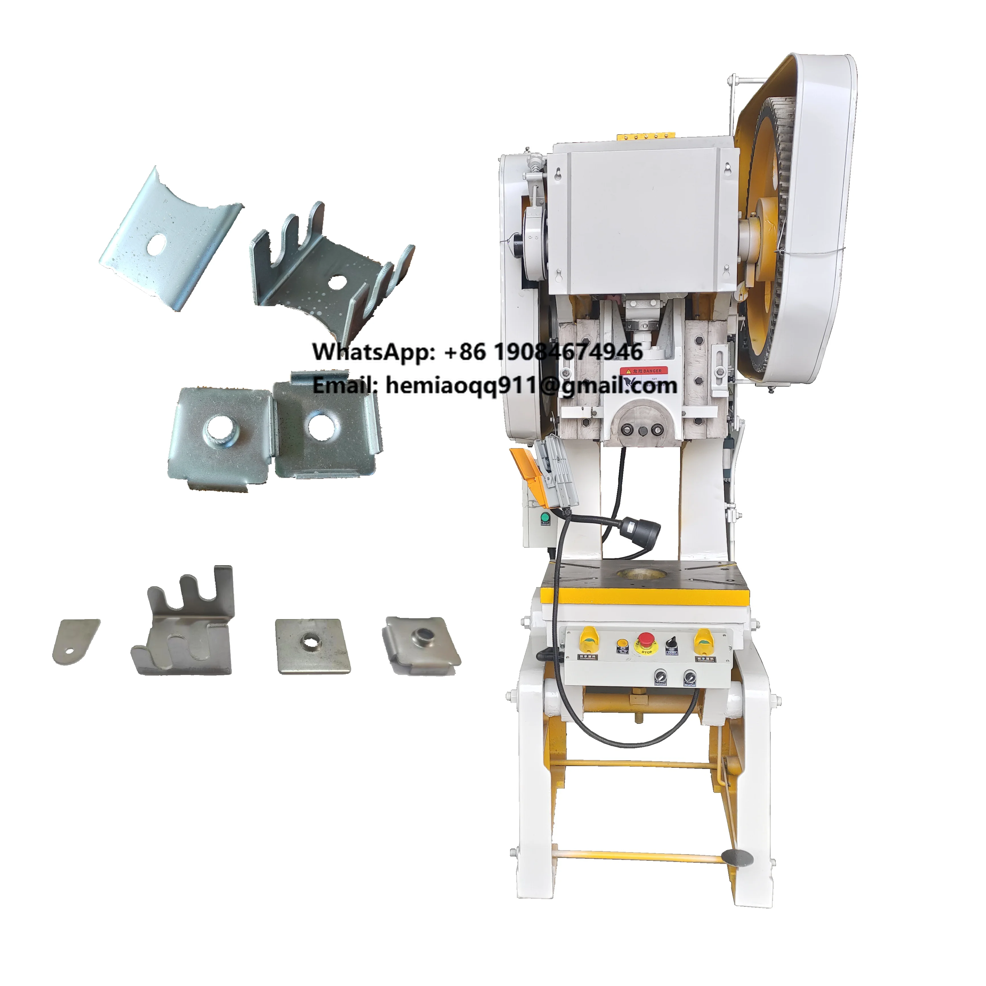 

Custom J23 10 Ton Aluminum Foil Lid Metal Steel Sheet Plate Mechanical Manual Hole Punching Machine Power Press