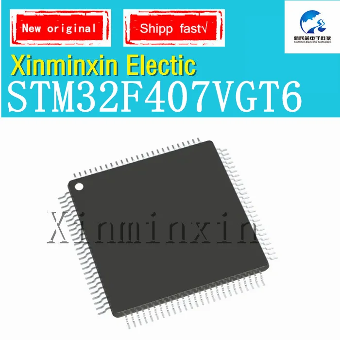 1 unids/lote STM32F407VGT6 LQFP100 IC chip nuevo Original