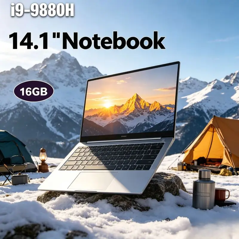 

2026 Newly Released 14.1 Inch Office Laptop Adopts Intel I9-9880H CPU, Win11, 32GB DDR4 RAM and Large-capacity High-speed 2TB