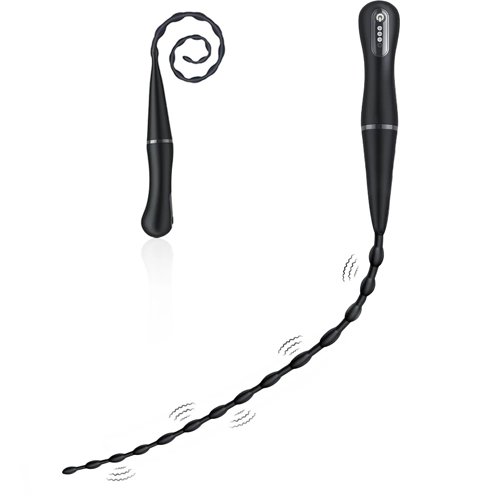 10 Vibration Urethral Vibrator Sounds Male Sex Toys Male Masturbator Urethral Plug Dilator Adult Sex Toys for Penis Stimulation