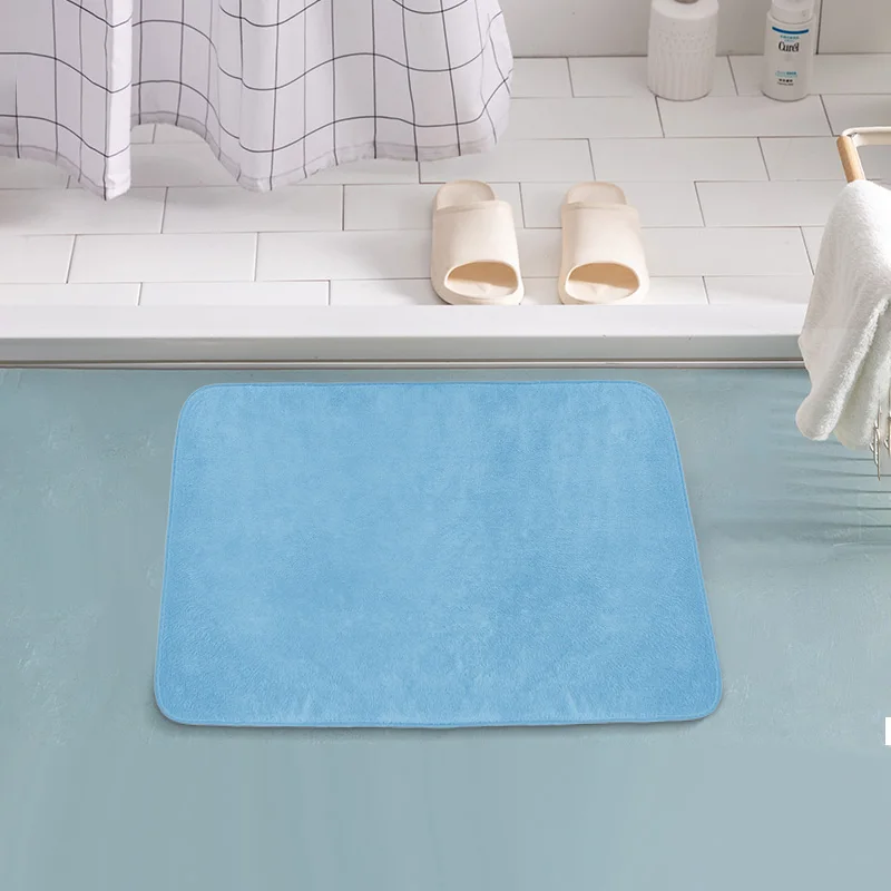 High-quality ultra-soft bathtub carpet, waterproof non-slip bathroom mats, anti-fading comfortable carpet, bathroom accessories,