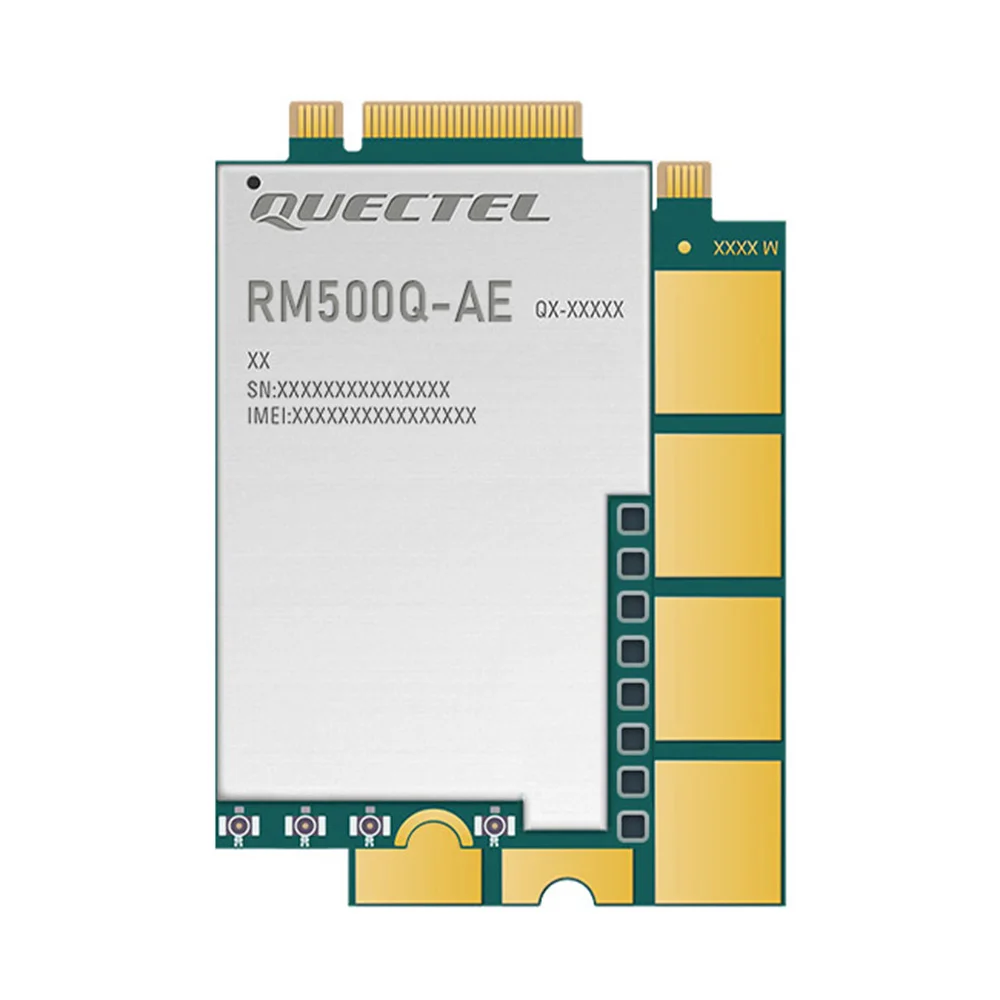 

Quectel RM50x Series 5G Sub-6 GHz Module, M.2 Form Factor Industrial-Grade Modules For Industrial And Commercial Applications