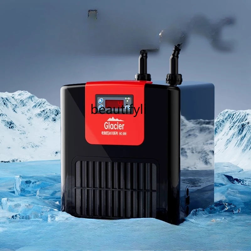 Fish Tank Cooling Water Chiller Automatic Thermostat Small Circulation Fish Pond Refrigeration Machine