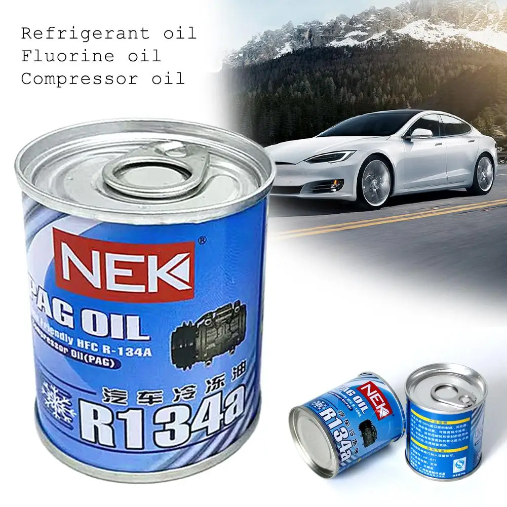 70g Auto R134a Refrigerant Oil Compressor Oil Automotive A/C AC Air Conditioning System Refrigerant For Car Truck Bus Accessor