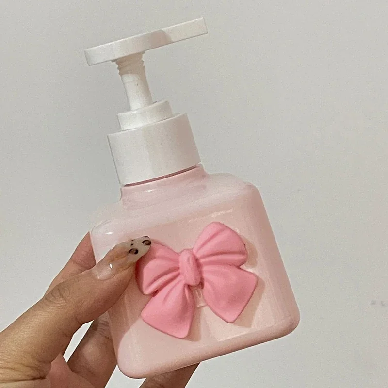 200ML Plastic Druk Pomp Lotion Fles Boog Zeepdispenser Hervulbare Douche Fles Voor Vloeibare Handdesinfecterend Shampoo Badkamer