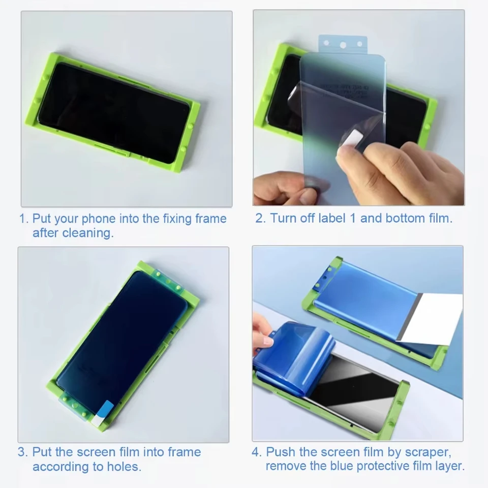 NNBILI 3 Unids. Película de Cerámica de Hidrogel para Samsung Galaxy S26 Ultra S25 S24 S23 S22 S21 S20 S10 S9 S8+ Protector de Pantalla + Kit de Instalación 6