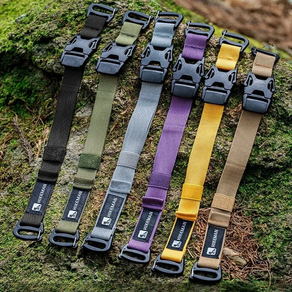 Luggage Strap Adjustable Heavy Duty Suitcase Binding Belt 18.5-49.5cm Travel Packing Organizer for Backpack Camping Bag