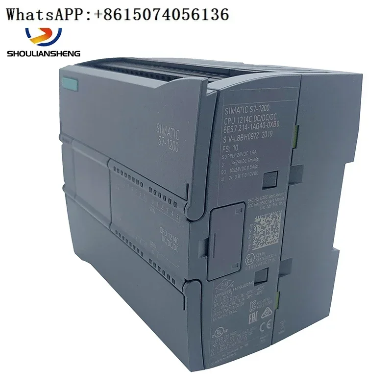 PLC controller 6ES7214-1AG40-0XB0 6es72141ag400xb0 S7-1200 new original inventory PLC programming controller