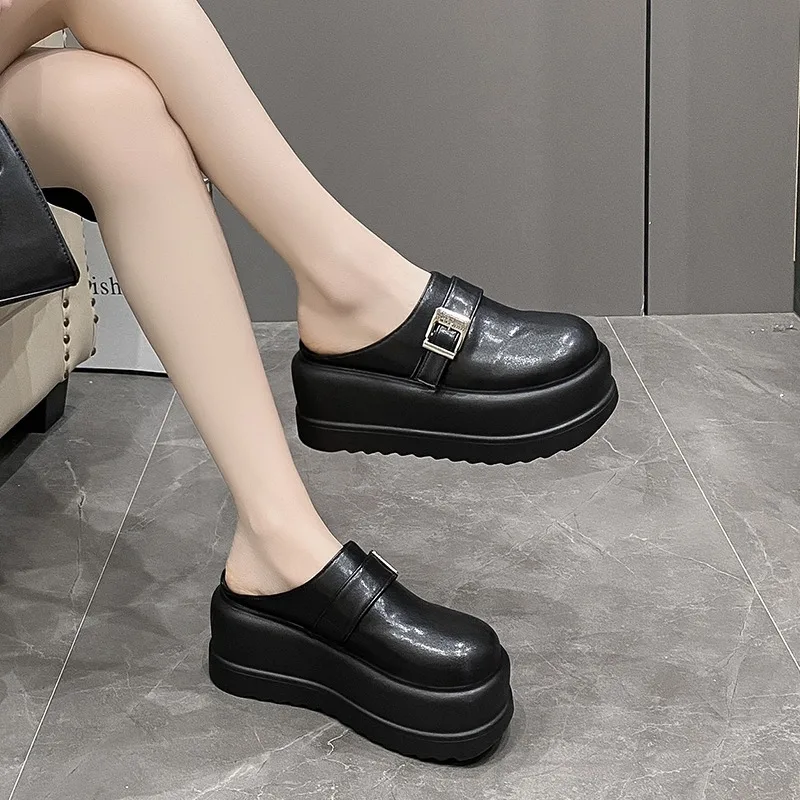 8cm Women Slippers Platform Wedge Sneakers Pumps Summer Spring Women ROME Style Heels Sandals Ladies Fashion Sport Walking Shoes