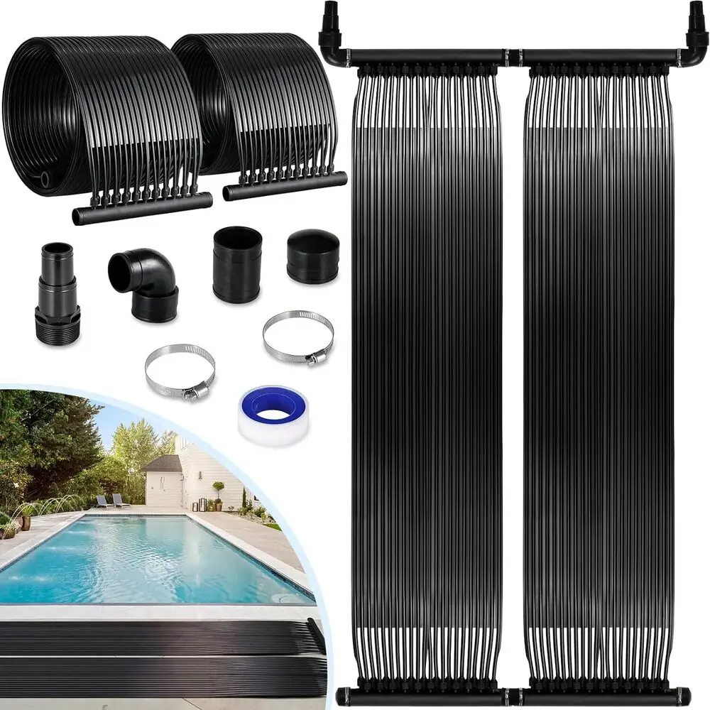 Heater Ground Swimming Pool Solar Panel Weatherproof PE Solar Collector Panels Swimming Pool Heating System Spa Heater