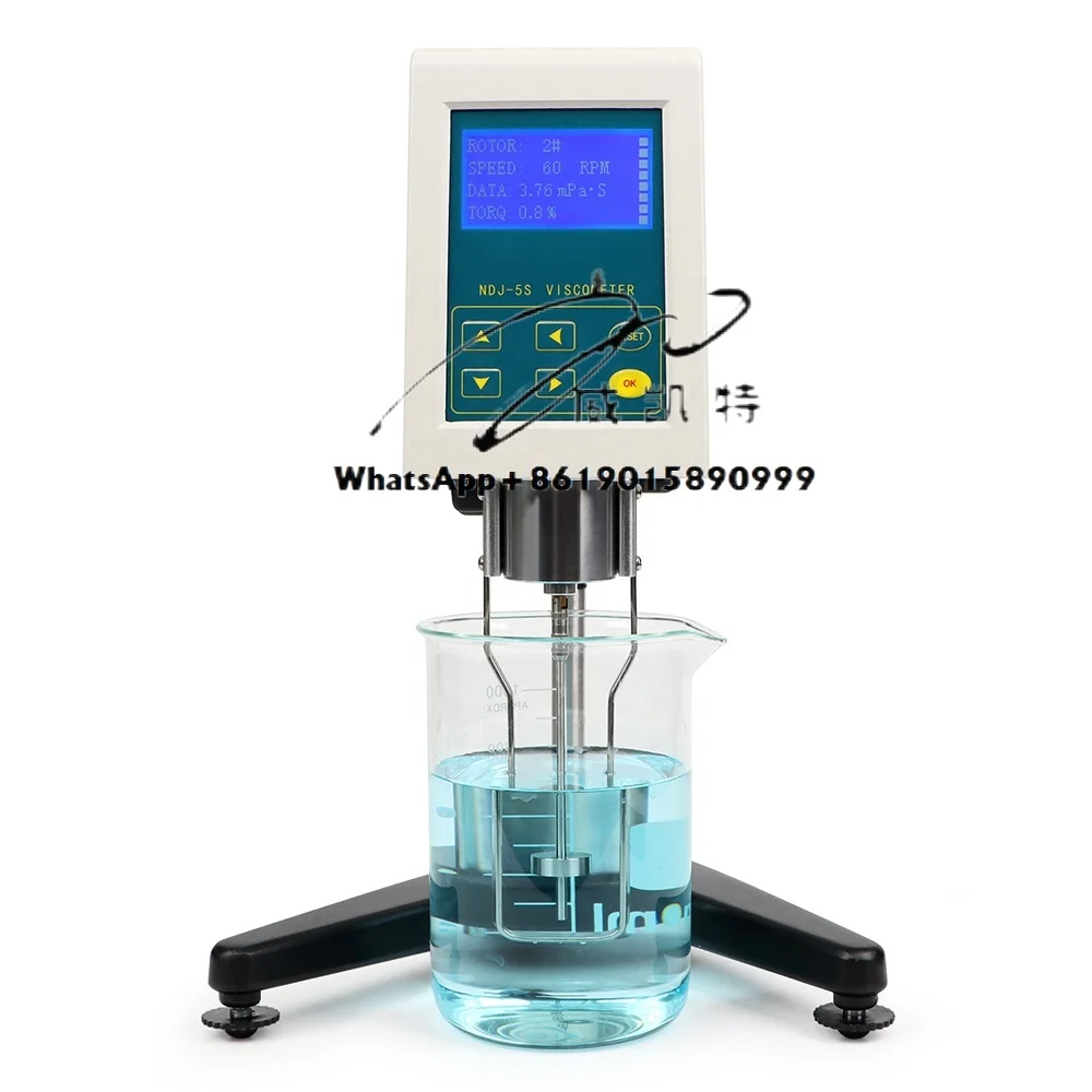2025 Portable Viscometer Laboratory Pin Digital Display Viscometer Lab Equipment Manufacturer