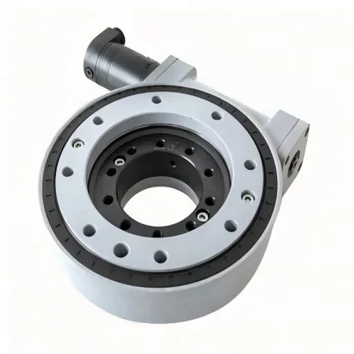 Small Worm Gear Drive Slewing Bearings WE7 WE9 for Manlifts and Timber Grab Applications