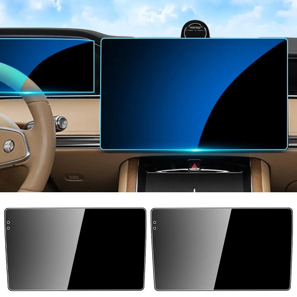 طبقة رقيقة واقية من الزجاج المقسى لراديو السيارة 9 10.1 بوصة نظام تحديد المواقع راديو السيارة مشغل وسائط متعددة الملاحة أندرويد 8.1 شاشة LCD كاملة Sc Q6S6 #1