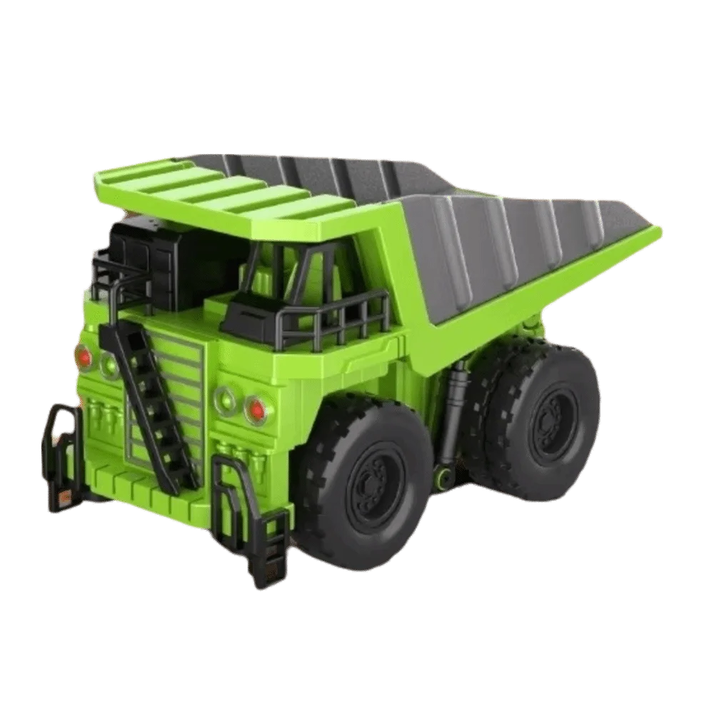 Remote Control Remote Control Forklift 2.4G Hz 1:64 Scale Mini Alloy Toy Car Alloy Material Two-in-One RC Excavator Kids Gift