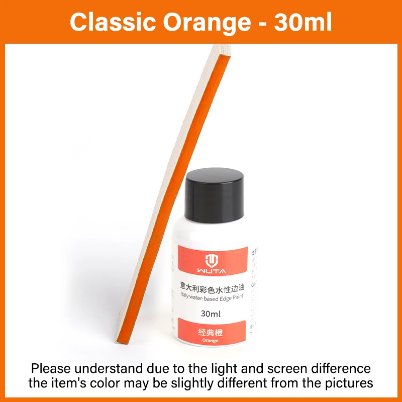 WUTA 30 ml professionelle Lederrandfarbe, Ölfarbe, Randverband, Farbmäntel, Leder-Finish, Zubehör, DIY-Handwerk, Leder-Schuhkanten