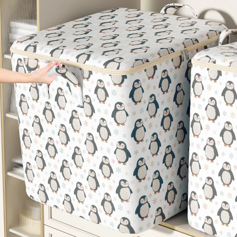 1 Stück Kleidungs-Aufbewahrungstasche mit großem Fassungsvermögen, multifunktionale bewegliche Verpackungsbeutel, faltbare Quilt-Organizer-Tasche