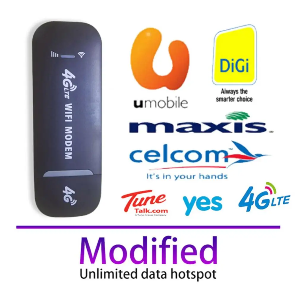 LTE USB Dongle لاسلكي ، النطاق العريض المحمول ، عصا المودم ، بطاقة Sim ، جهاز التوجيه اللاسلكي ، Mbps