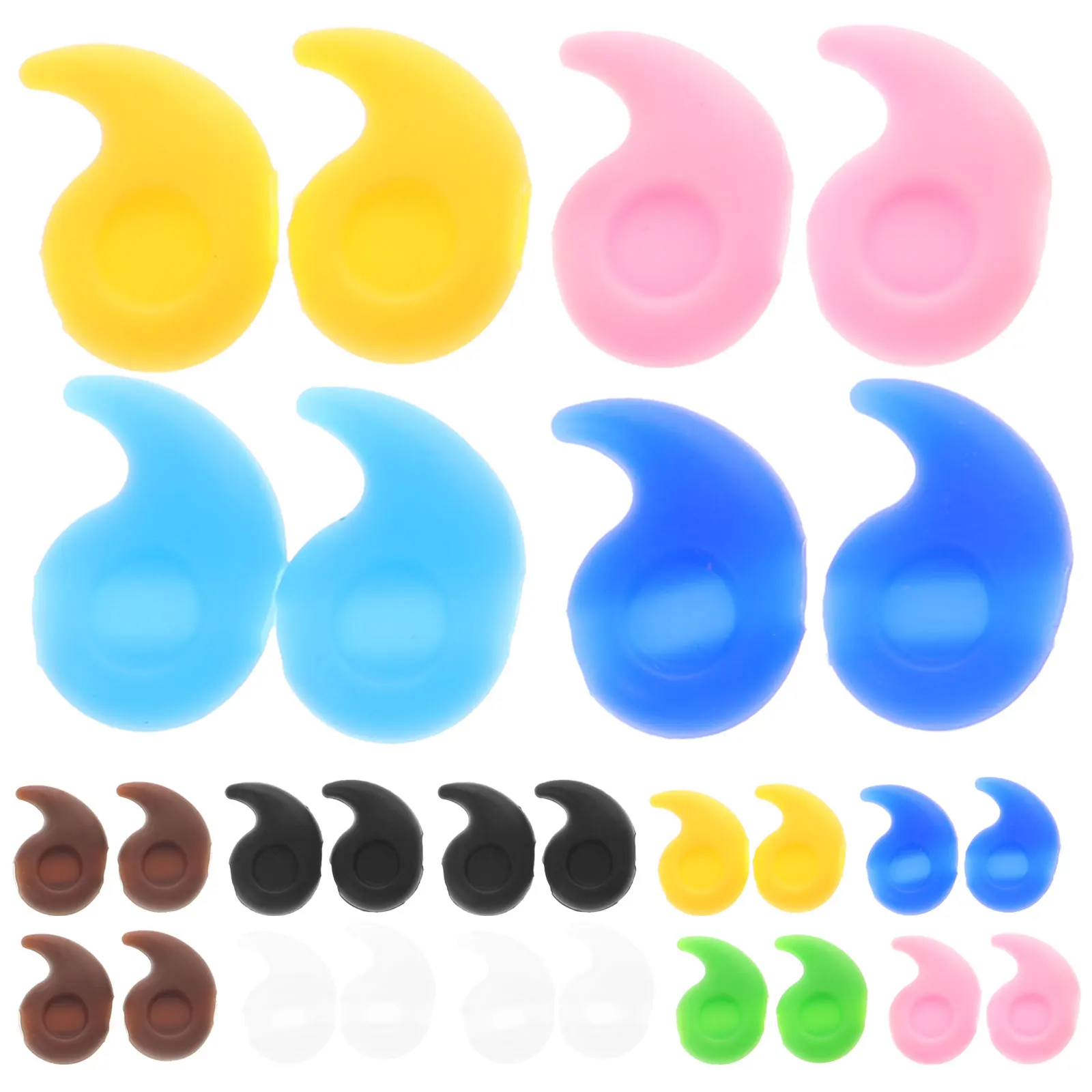 

Anti slip Glasses Cover Silicone Ear Grip Eyeglass Retainer Holder Hook Nose Pad Practical Design For Glasses Sunglasses