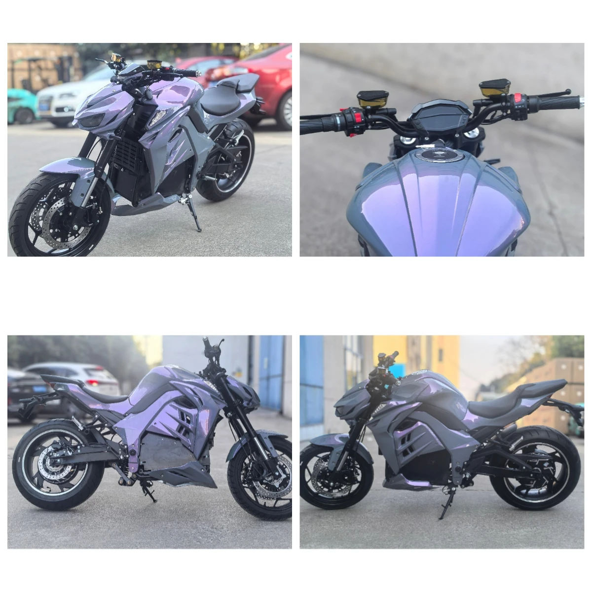 

Krono Wild 2026 New Trend Electric Vehicle, Customized Design Available, Fashion 2-Wheel Electric Motorcycle